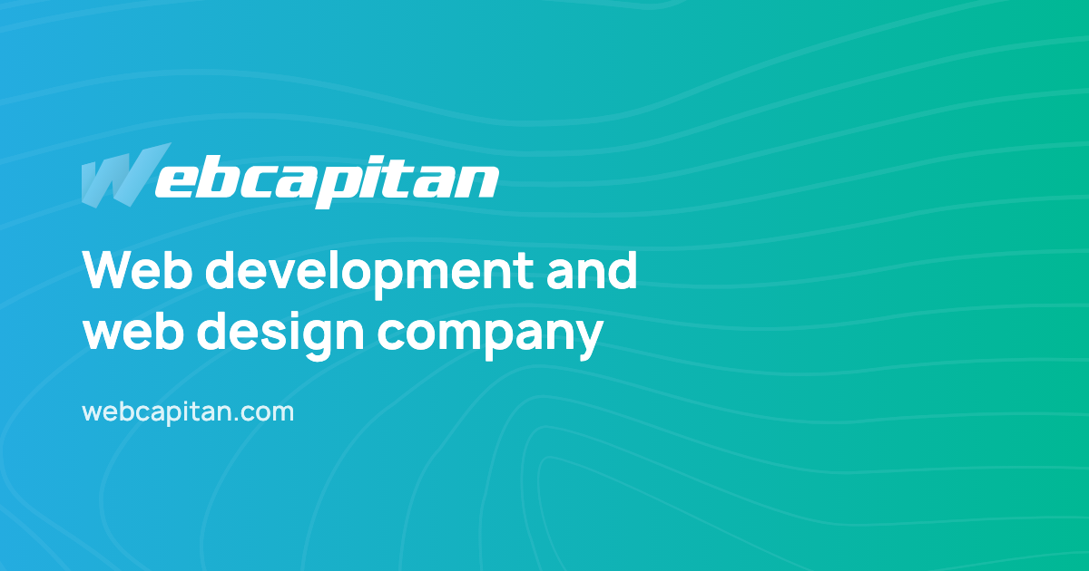 Webcapitan website preview