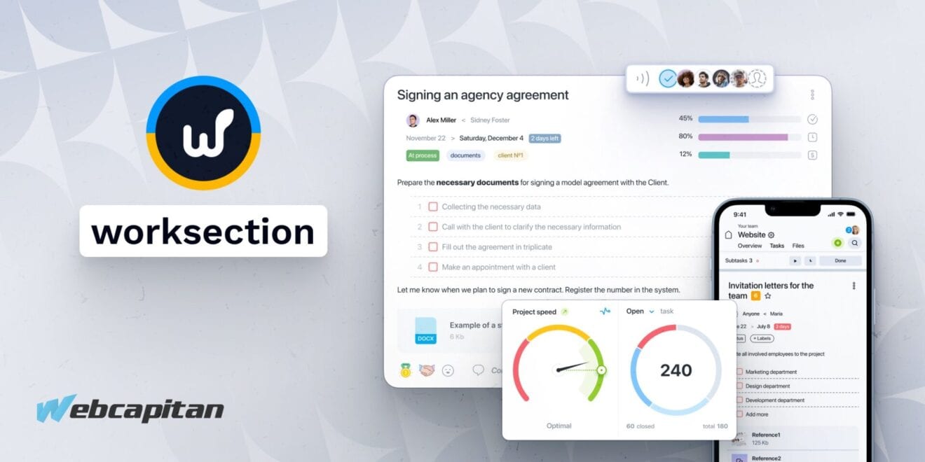 Boosting productivity and collaboration:  Worksection - your ultimate project management solution