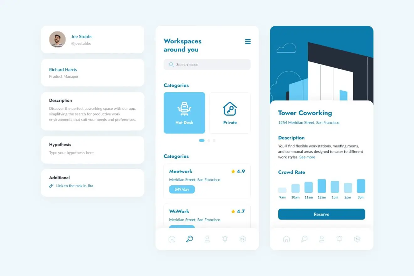Description for Project Pages in Figma