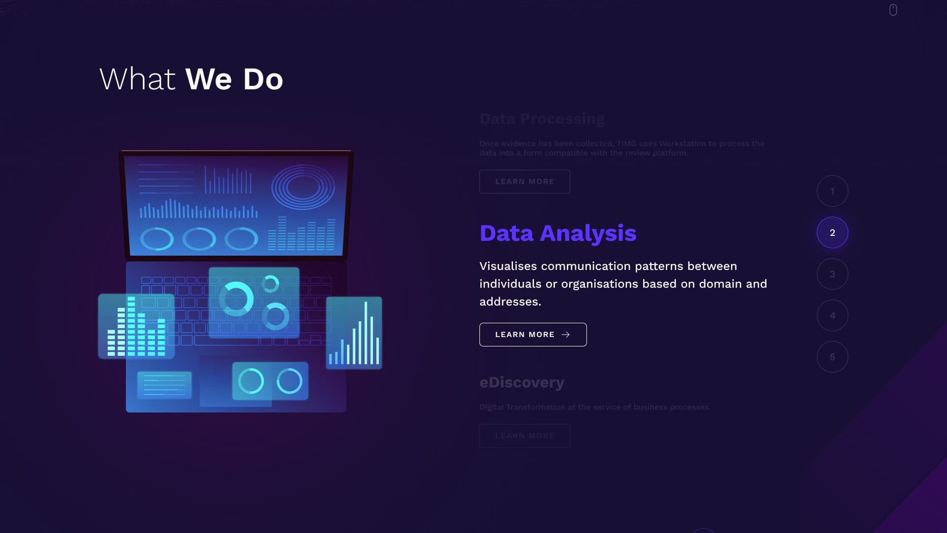 Siera Data page